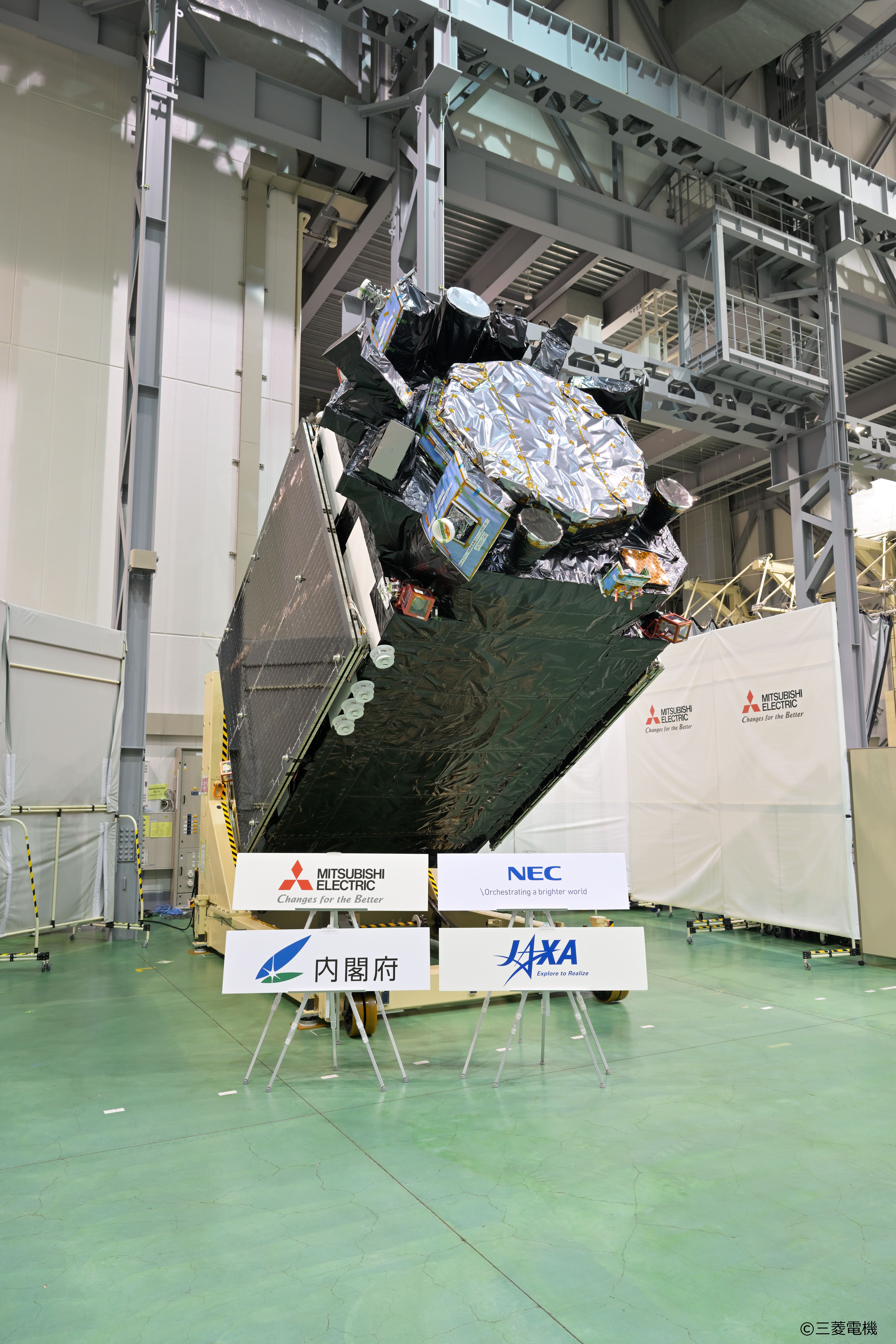 みちびき5号機 写真｜映像・パンフレット｜みちびき（準天頂衛星