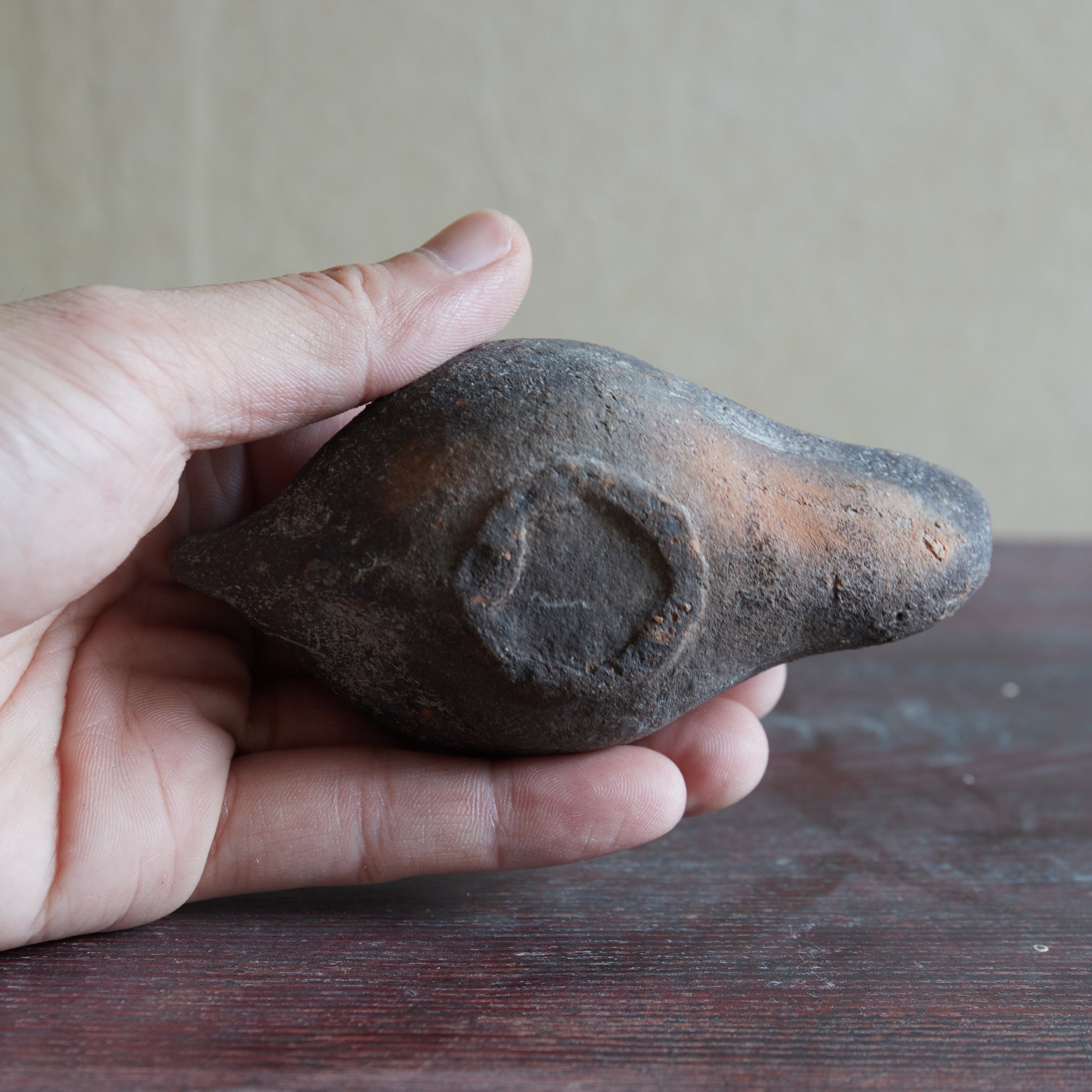 古代ローマ テラコッタオイルランプ（古代：3–12世紀） | 入蘆花