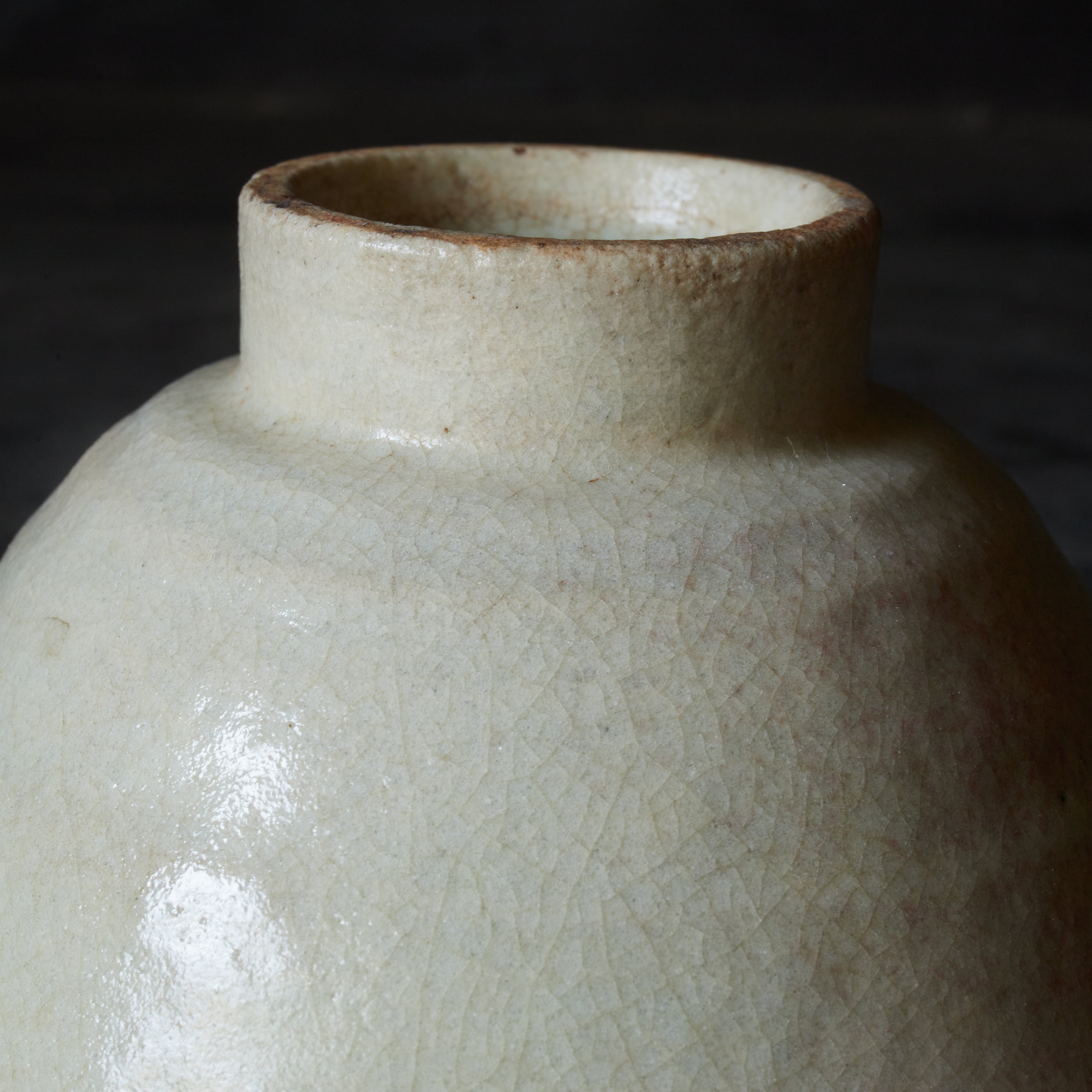 江戸時代 古萩御本手茶碗（1603–1867CE） | 入蘆花（ロカニイル）