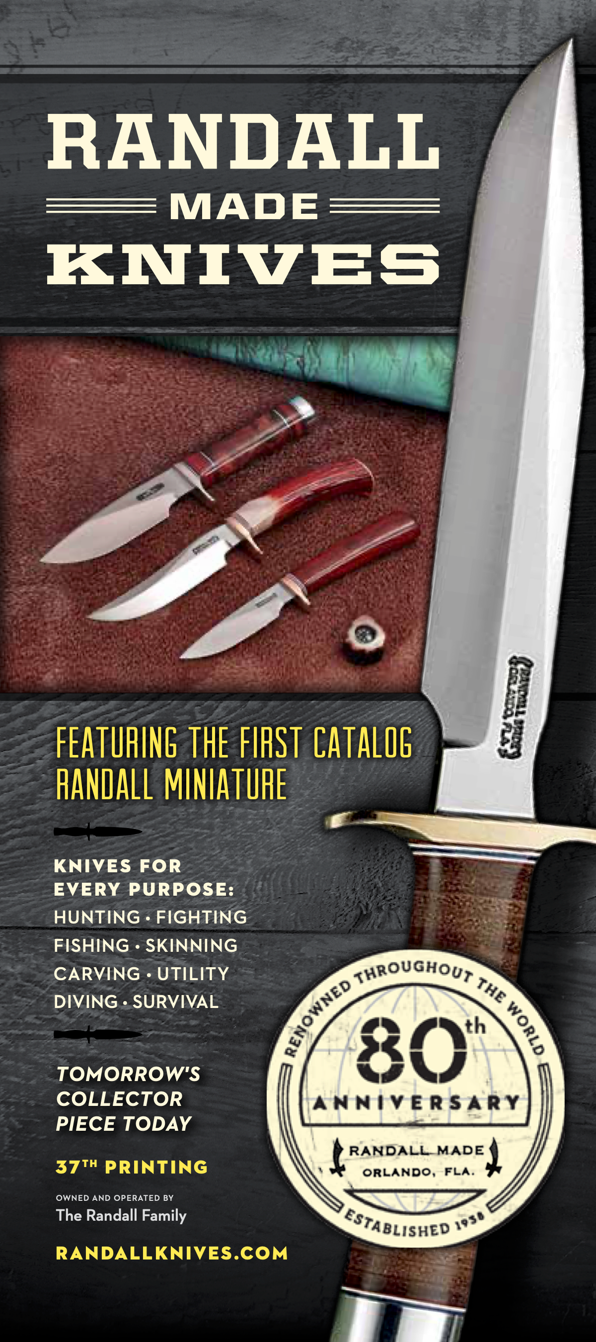 Randall Made Knives | Catalog Request – RANDALLMADE KNIVES™, INC.