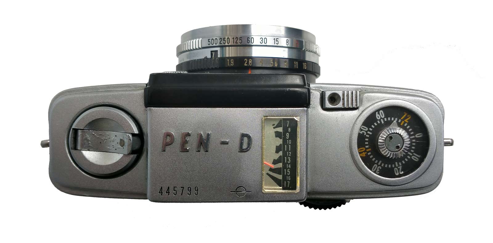 Olympus Pen-D Half Frame 35mm film camera 1962