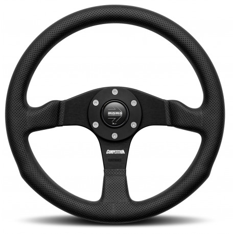 3 spokes steering wheel MOMO COMPETITION 350mm, leather | races