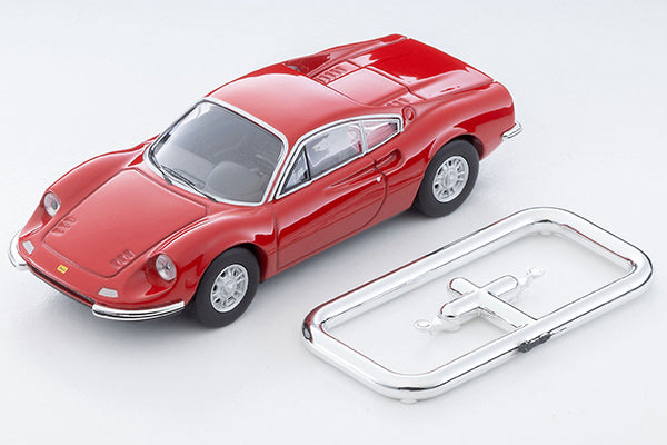 2026年5月発売予定】 TLV 1/64 LV ディーノ 246 GT (1971) 赤 – Racing