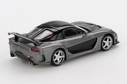 MINI GT MGT01057-L 1/64 マツダ RX-7 VeilSide Fortune Grey(左