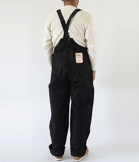 50's モールスキンフレンチワークオーバーオール ［Dead Stock