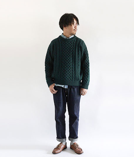 L.L.BEAN オールドアランニットセーター - Fresh Service NECESSARY or