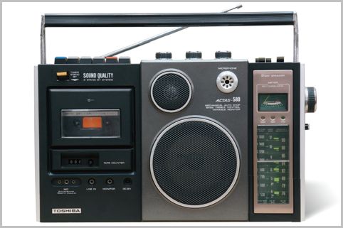 TOSHIBA 3BAND（AM・FM・SW 短波放送）ラジカセRT-580F TOSHIBA 3BAND