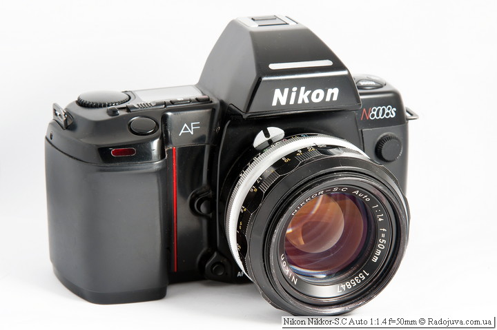 Review of Nikon Nikkor-SC Auto 1: 1.4 f = 50mm | Happy