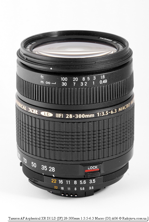 Review Tamron AF Aspherical XR DI LD [IF] 28-300mm 1: 3.5-6.3