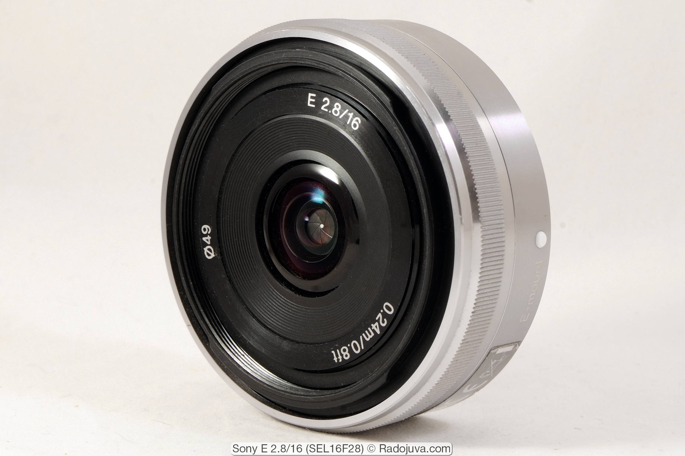 Review Sony E 2.8 / 16 (SEL16F28) | Radozhiva