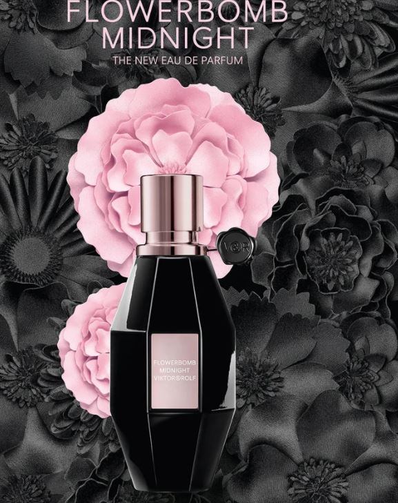Viktor & Rolf Flowerbomb Midnight 3.4 oz EDP For Women **TESTER