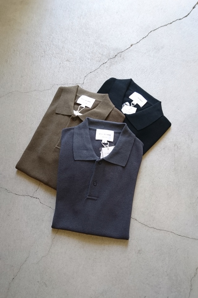 STILL BY HAND(スティルバイハンド) ニットポロ | raff