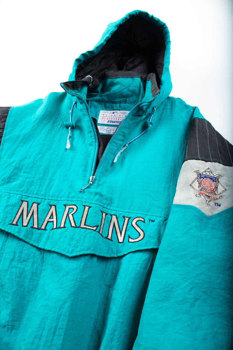 Florida Marlins Pullover Starter Jacket – Ragstock