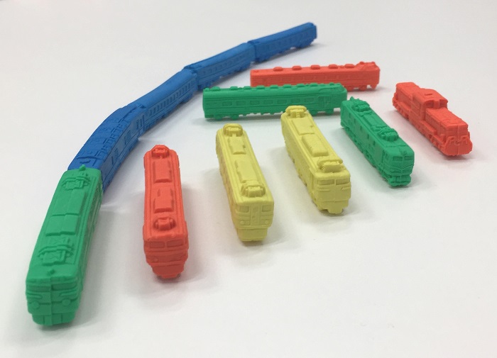 40年ぶりの再会…！ ブルートレイン消しゴムを箱買いしたらこうなった