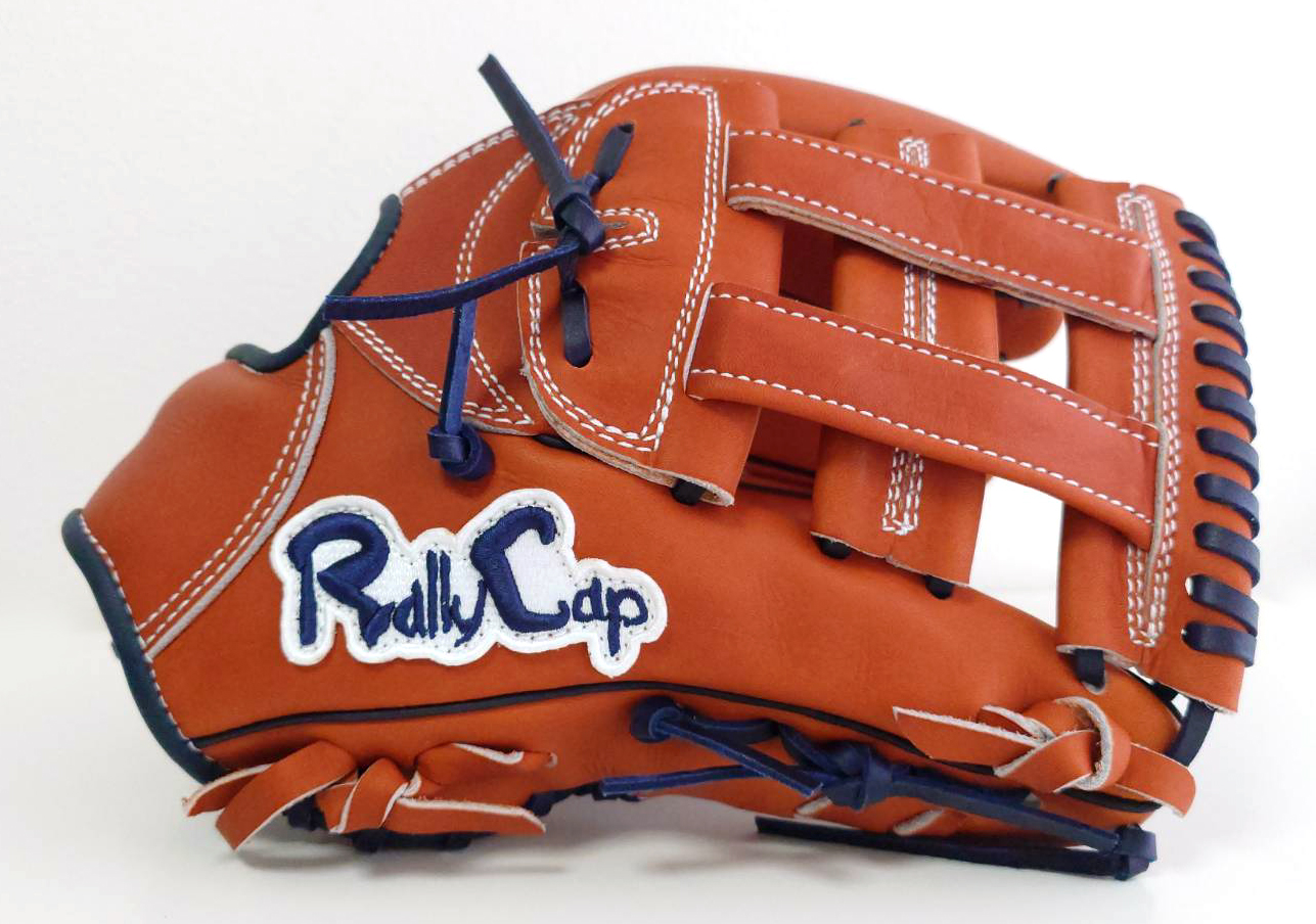 型付け済み【Rally Cap（ラリーキャップ）】軟式用グラブ 内野手
