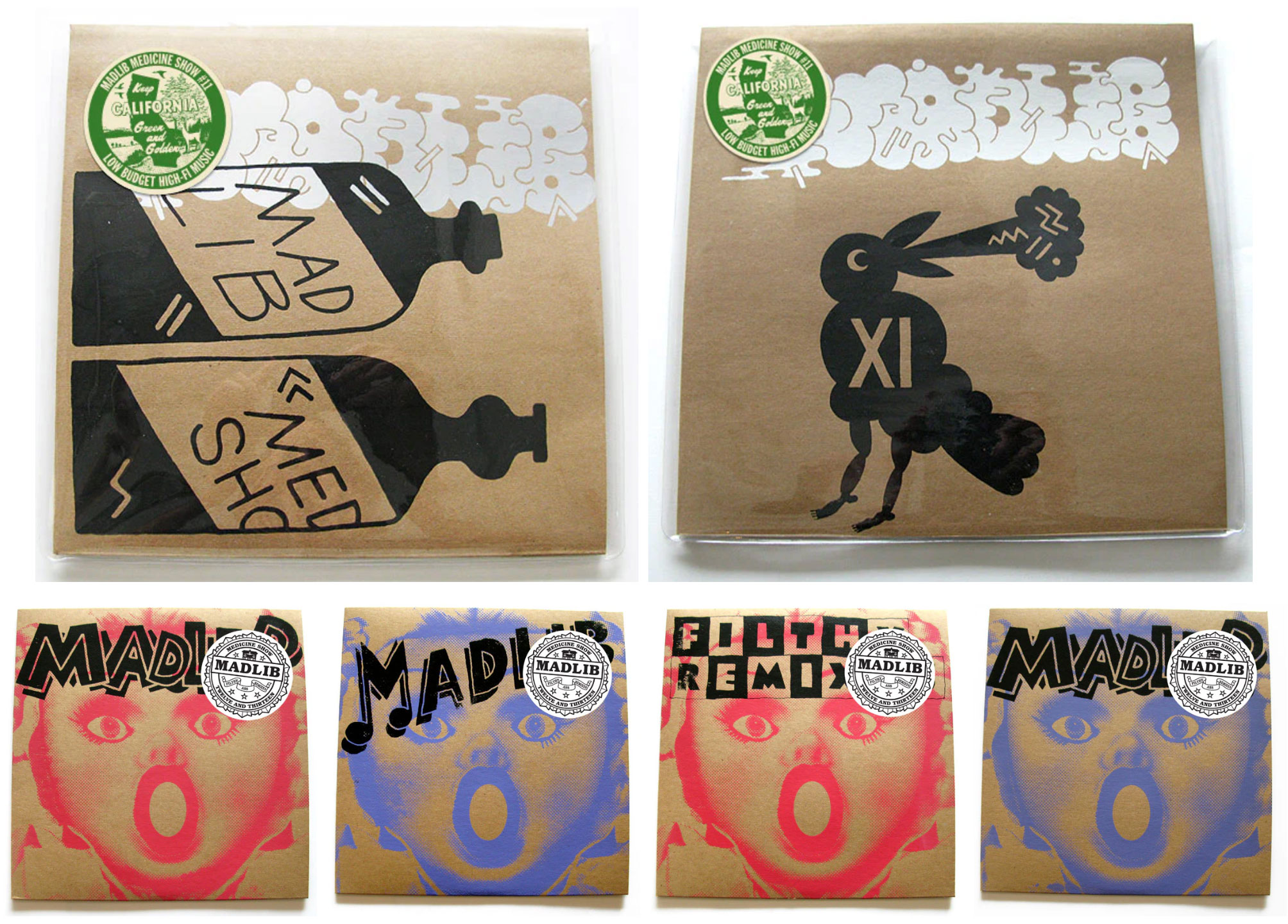 Madlib Medicine Show One-Of-A-Kind Vinyl Editions