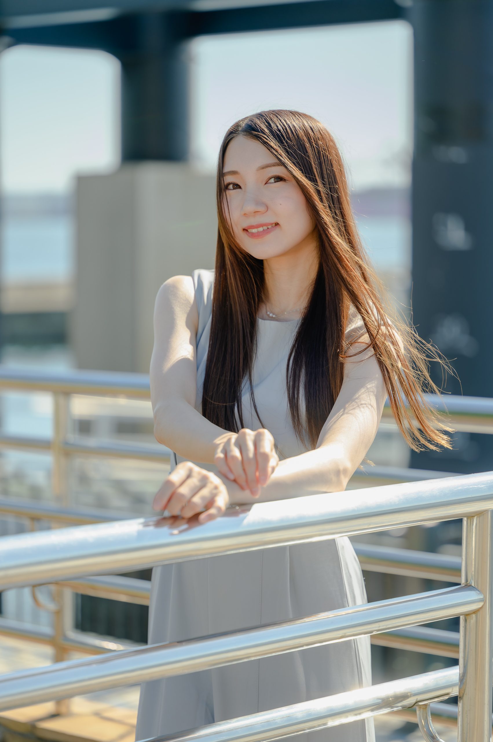 真作】 二口正和 「 サン・クルー公園 」 油彩F8号 富山出身 BJ236 真