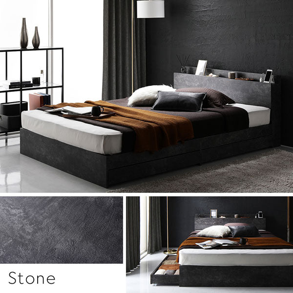 引き出し収納付きベッド『Serest セレスト』/シンプルモダン 収納付き