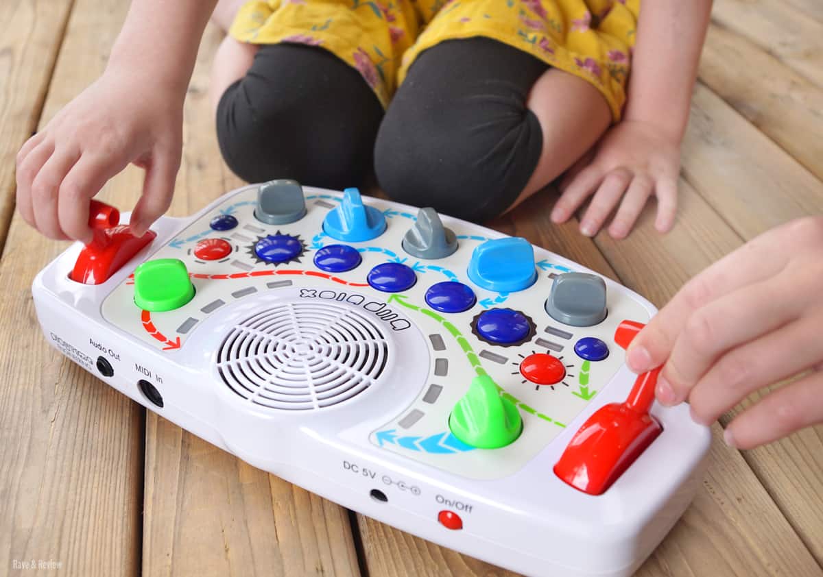 Let Blipbox by Playtime Engineering inspire your own little DJ