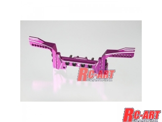 R31S335PU]GRK ハイトアジャストリアダンパーステー パープル RC-ART