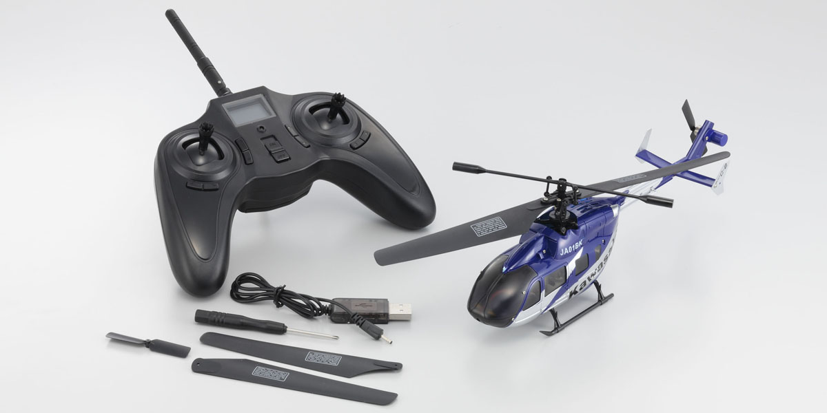 京商EPコンセプト電動ラジコンヘリコプター 本体1機、機体カバー2対