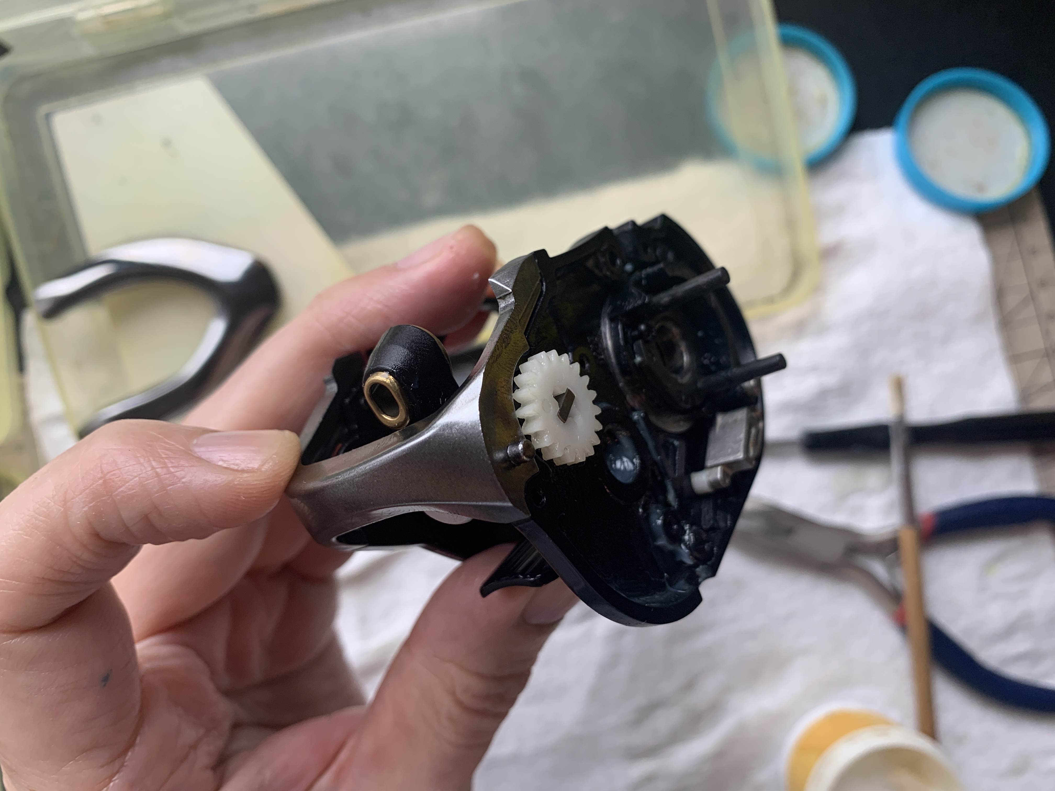 16 アンタレス DC HGオーバーホール ＜ハンドル回転時ザワつき感、社外