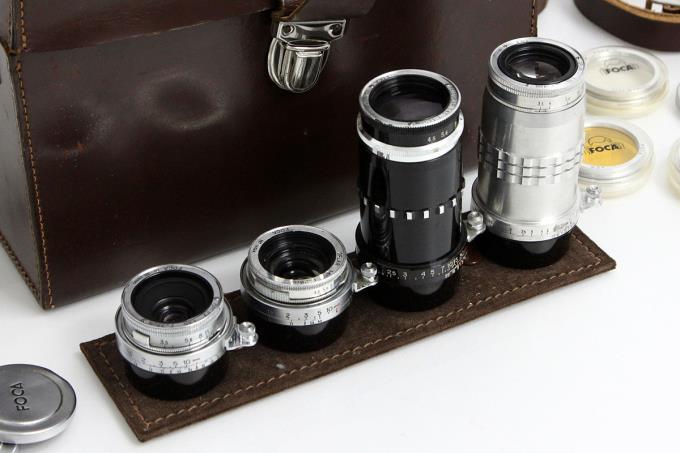 FOCA OPLAR OPLAR 2.8cm F4.5 レンズセット ケース付き K2397-2F2