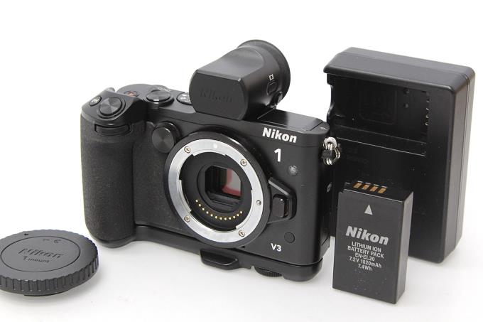 Nikon 1 V3 ボディ ファインダー グリップ付き M224-2E3 | ニコン