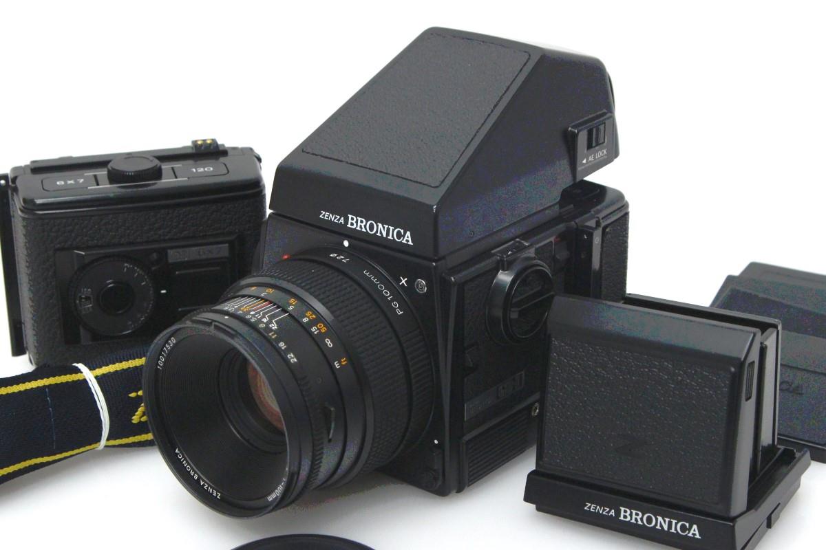 フィルムカメラ ZENZA BRONICA ZENZANON-PG 100mm F3.5 GS-1+PG 100mm