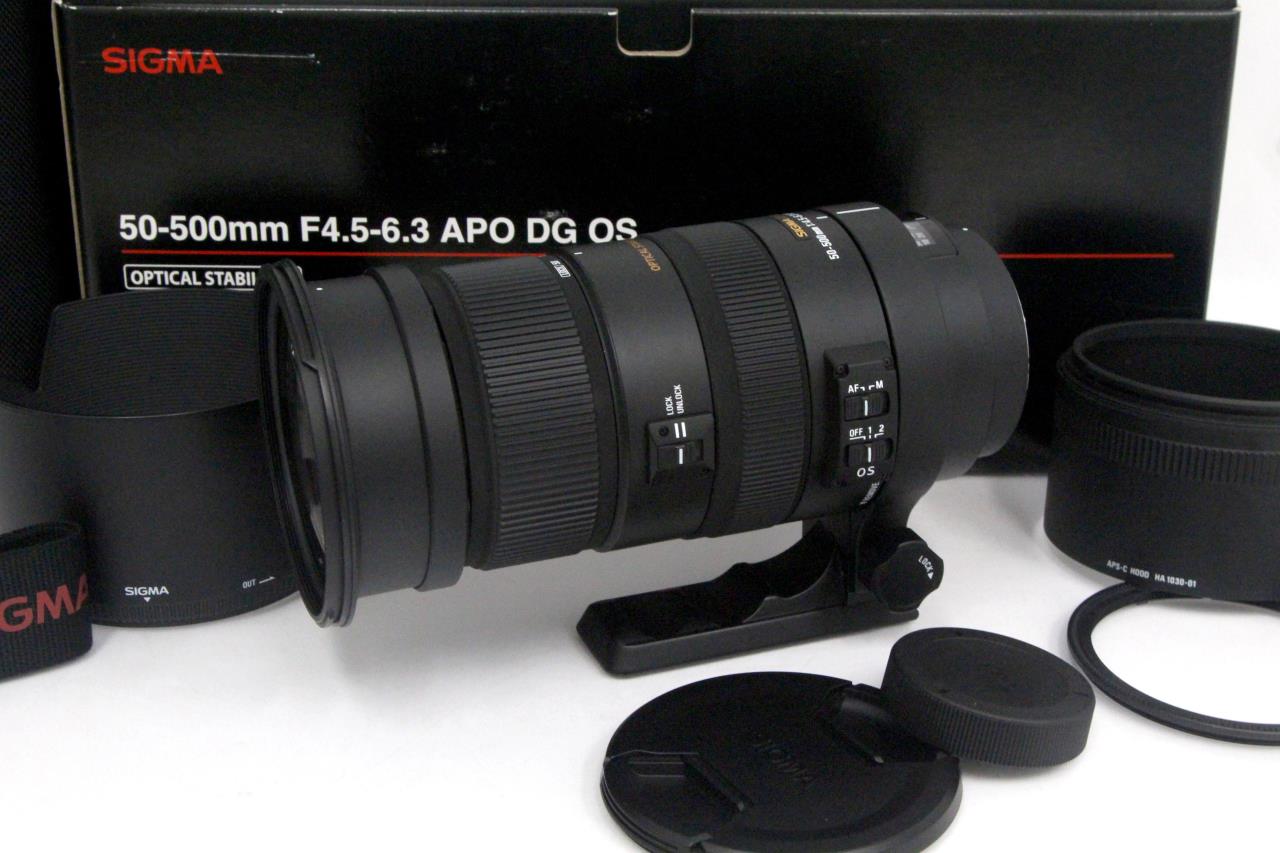 APO 50-500mm F4.5-6.3 DG OS HSM ペンタックスKマウント用 CA01-A9751
