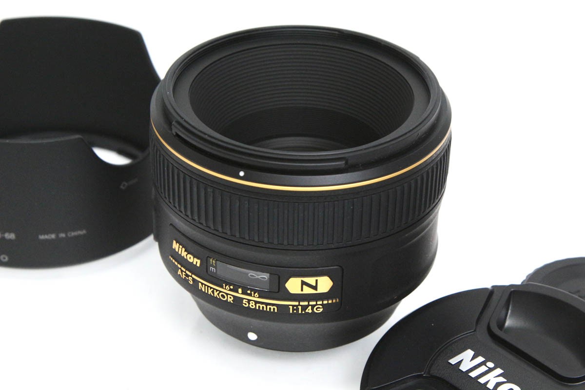 美品】Nikon AF-S NIKKOR 58mm f/1.4G AF-S NIKKOR 58mm f/1.4