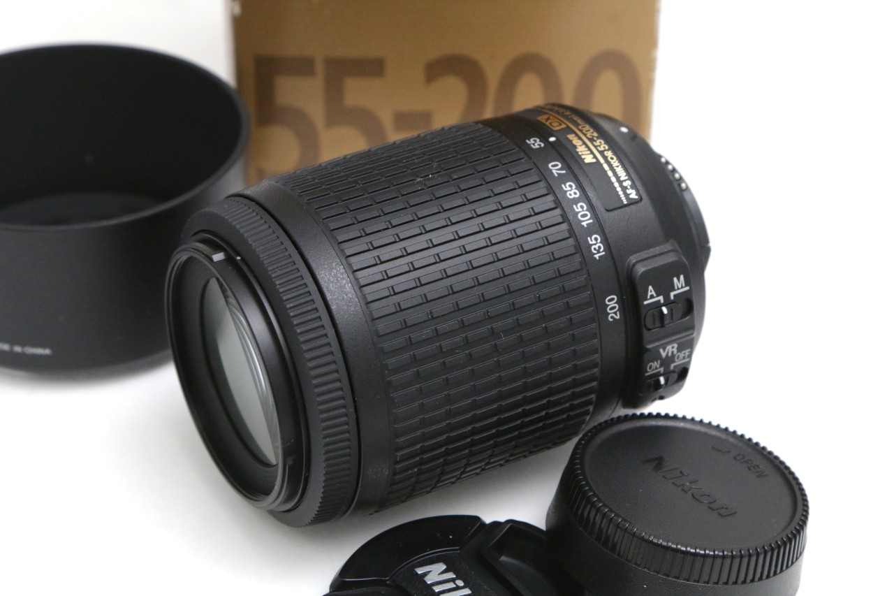AF-S DX VR Zoom-Nikkor 55-200mm f/4-5.6G IF-ED 中古価格比較 - 価格.com
