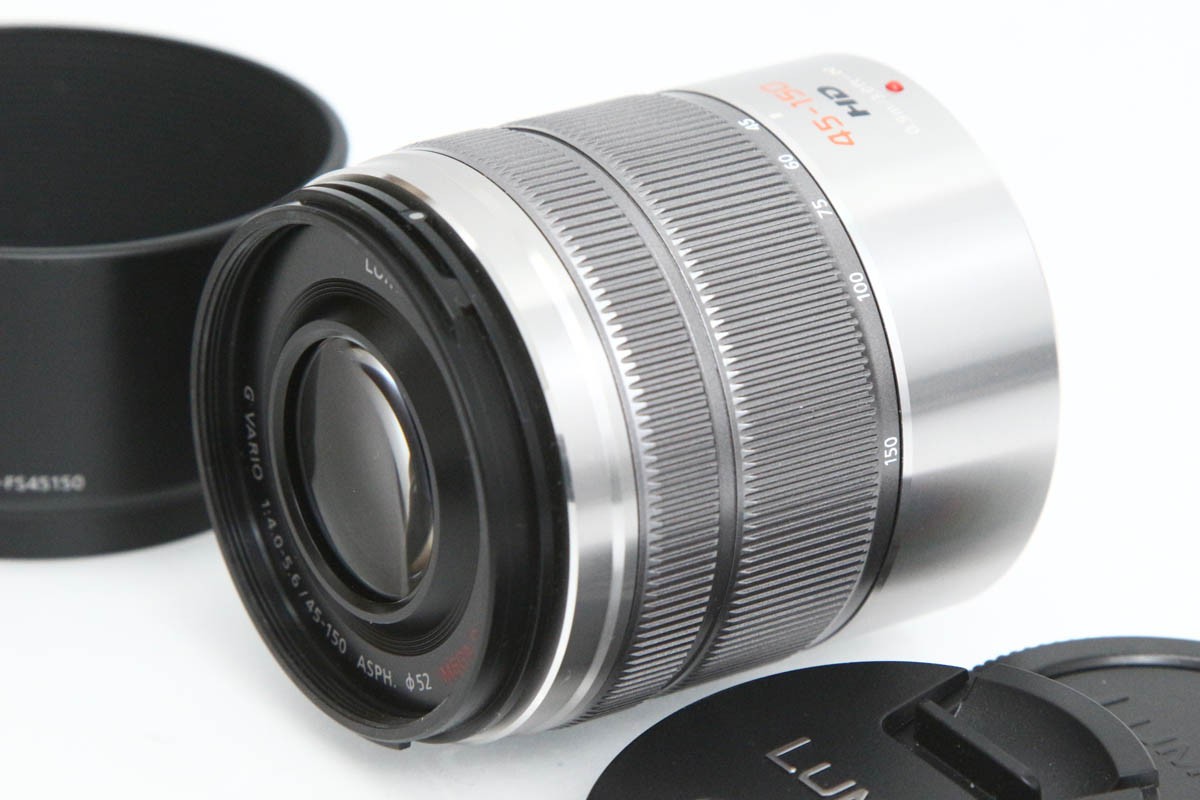 LUMIX G VARIO 45-150mm/F4.0-5.6 ASPH./MEGA O.I.S. H-FS45150-S