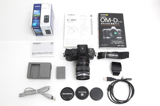 OM-D E-M5 レンズキット シャッター回数 約21100回以下 E061-2P1