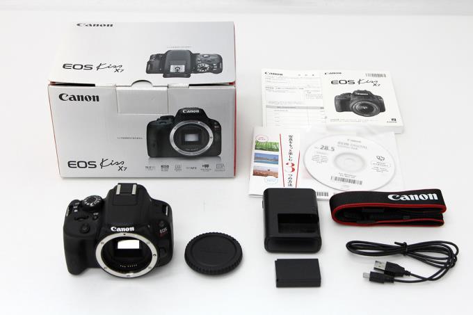 EOS Kiss X7 ボディ シャッター回数1000回以下 K1489-2C3 | キヤノン