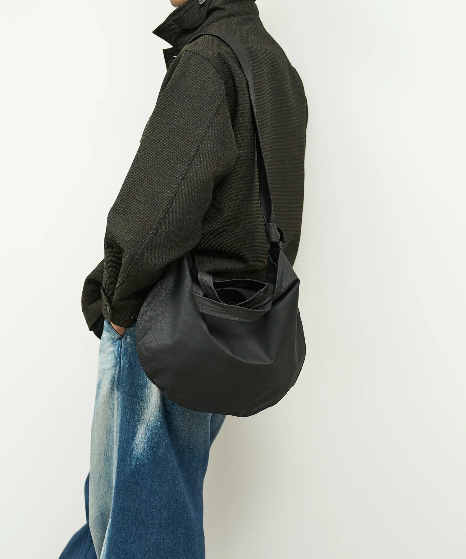 多機能 2way ショルダーバッグ やぎ革 – REN