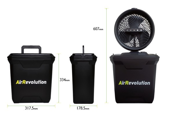 AirRevolutionミストファン – レントプラス