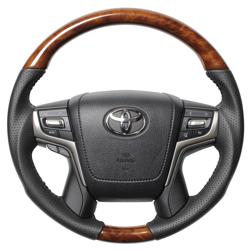 トヨタ　ランドクルーザー78プラド　ステアリング　ハンドル ランクル プラド78 78プラド コンビハンドル ウッドコンビステアリング