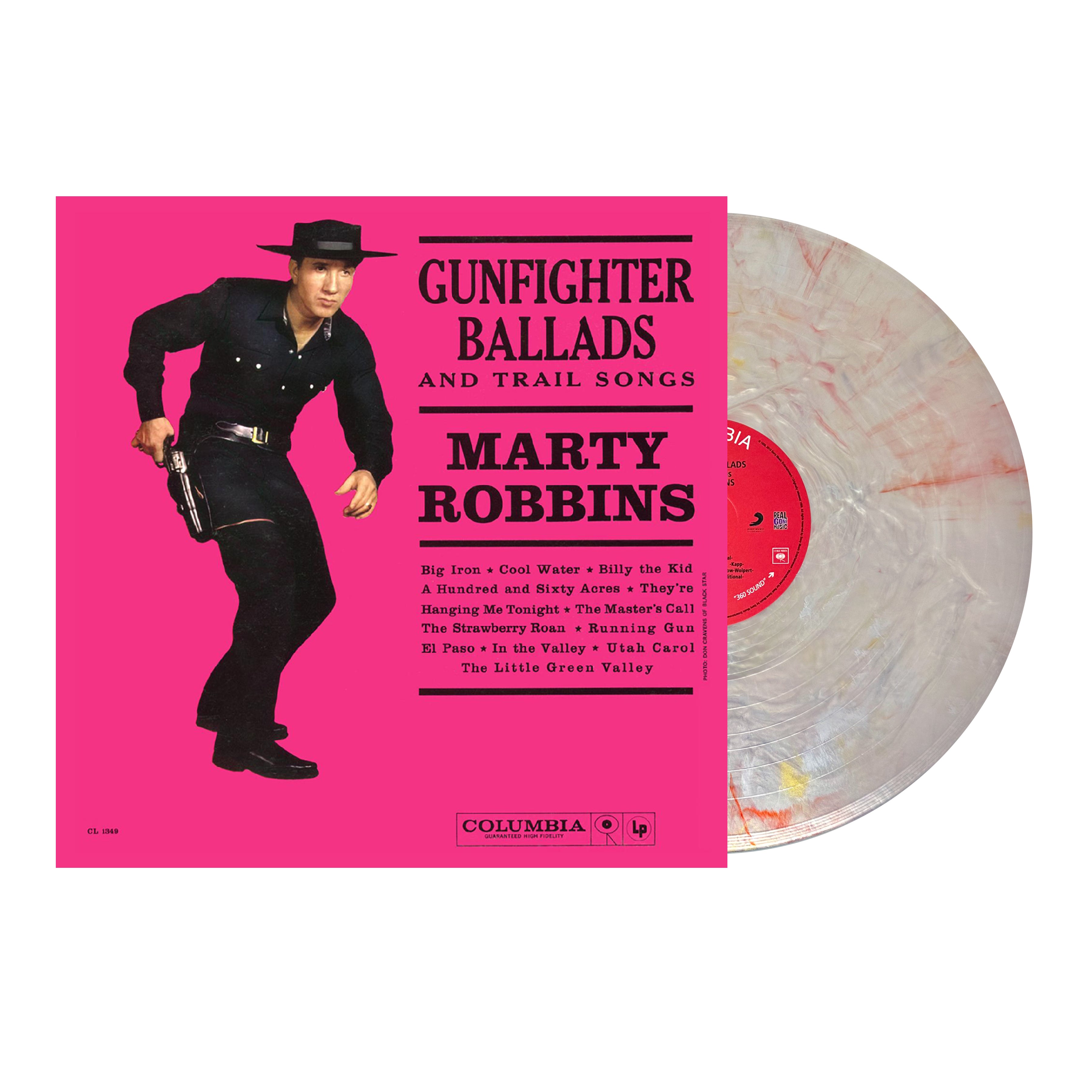 Marty Robbins Gunfighter Ballads and Trail Songs LP – Real Gone Music