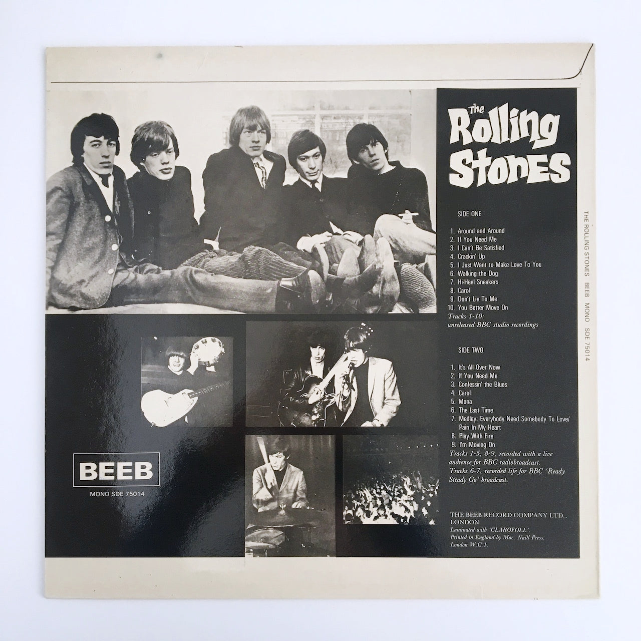 LP/ THE ROLLING STONES / CRACKIN' UP / UNOFFICIAL 86年リリース
