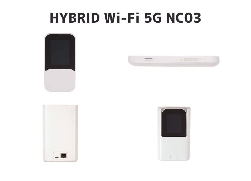 未使用HYBRID Wi-Fi NC03クレードル 本体 クレードルバッテリー 未使用