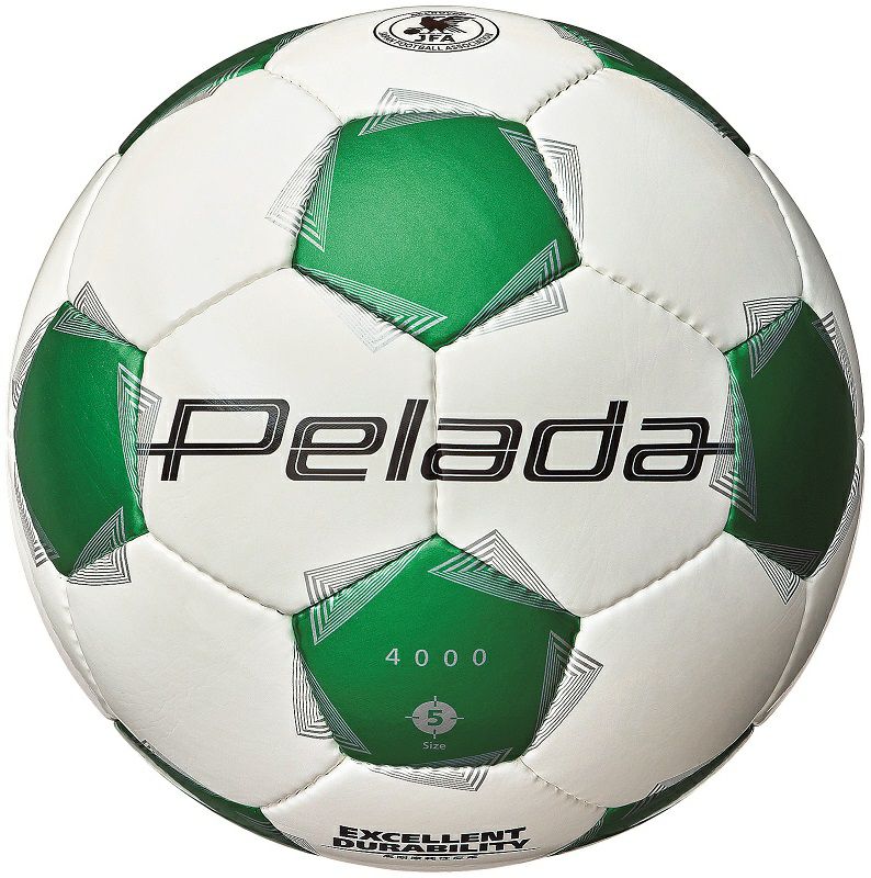 molten モルテン サッカーボール 4号球 ペレーダ4000 白x緑 F4K4000
