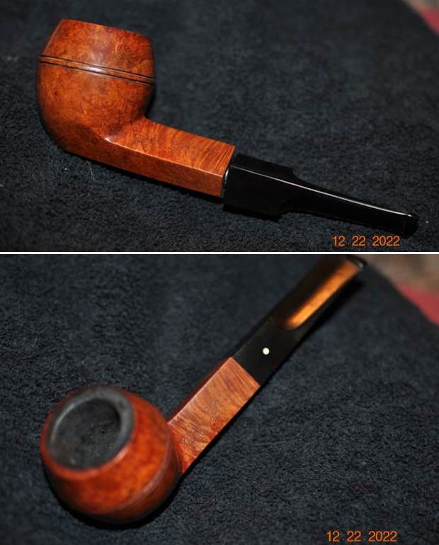 1969 Dunhill Root Briar OX F/T Bulldog | rebornpipes