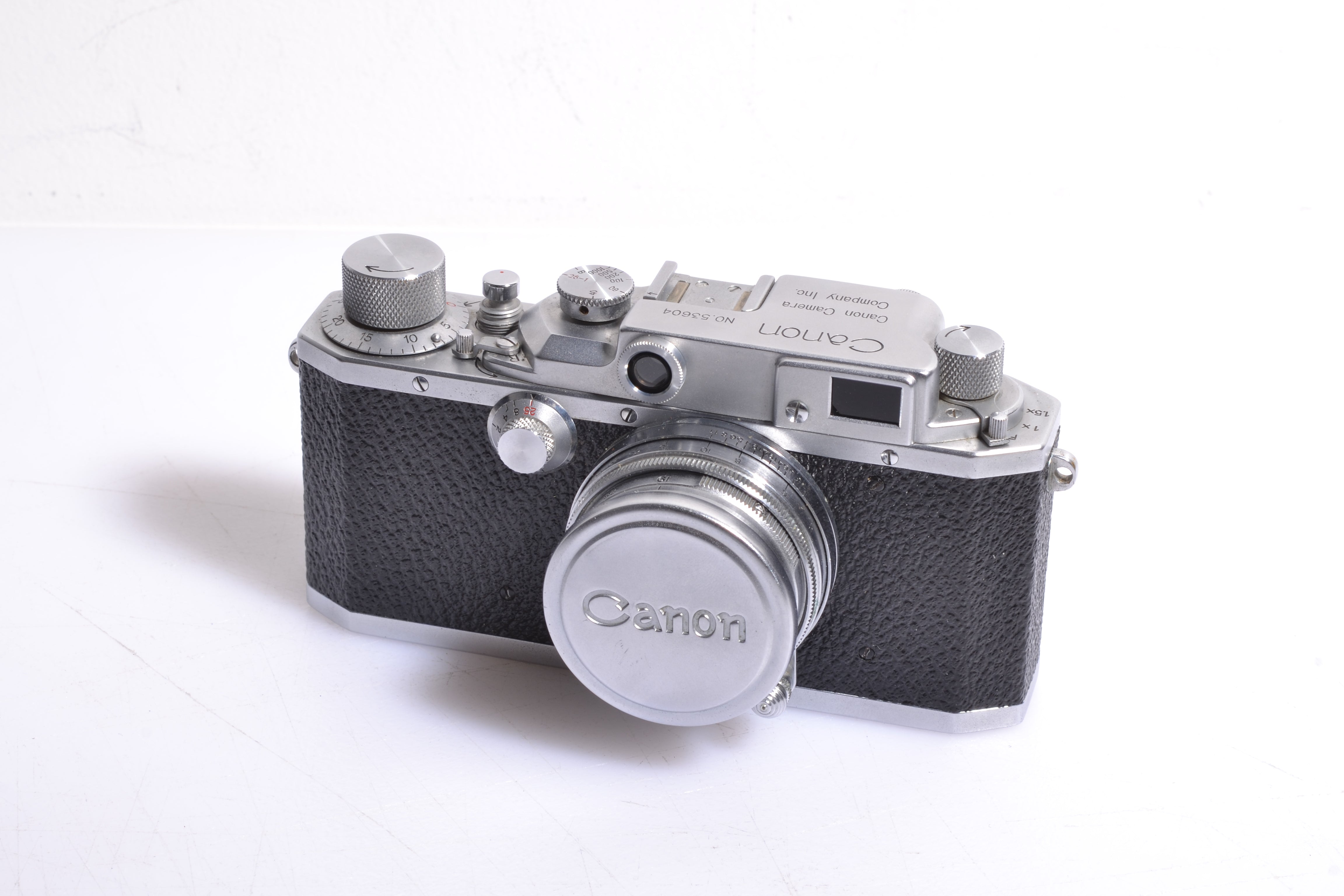 Canon III 35mm Rangefinder camera w/Serenar 50mm f1.9 lens+case+