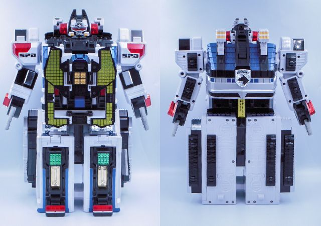 バンダイ 超巨大起動 DX デカベースロボ 中古 特捜戦隊デカレンジャー