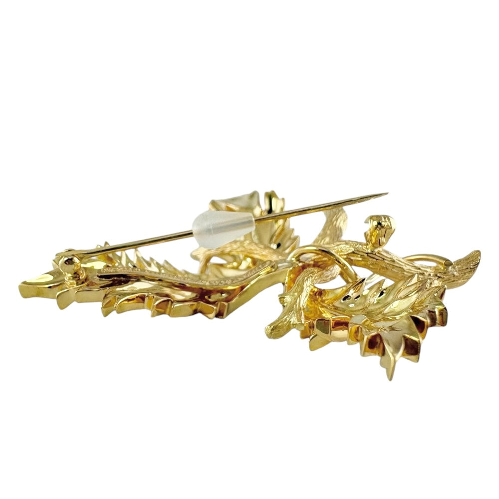 TIFFANY&Co. ティファニー ブローチ 18金 K18イエローゴールド