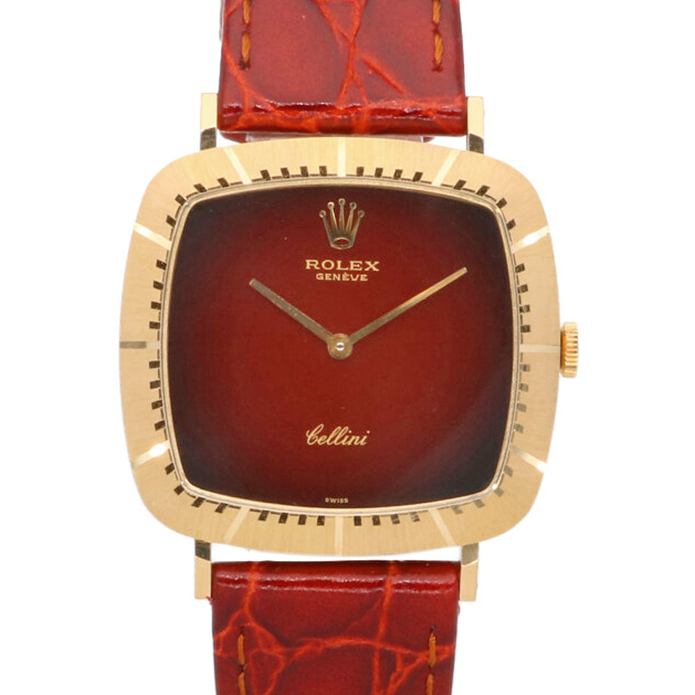 中古】 ロレックス ROLEX K18YG 腕時計 36番 1972年式 チェリーニ