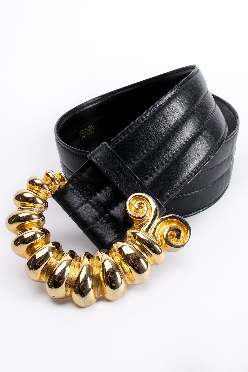 Vintage Escada Golden Caterpillar Belt – Recess