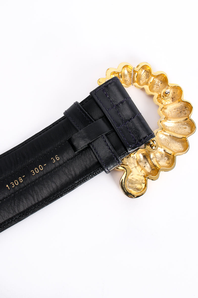 Vintage Escada Golden Caterpillar Belt – Recess