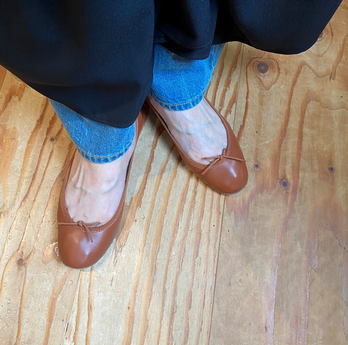 repetto レペット Cendrillon Ballerinas / Lambskin Camel cuba 51212